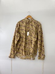 画像：Cut off Shirt/長袖シャツ/FREE/コットン/BEG/MID20SS-SH04B//