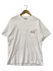画像：Tシャツ/M/コットン/WHT/無地//