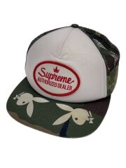 画像：26SS/Playboy Mesh Back 5-Panel/キャップ/FREE/ポリエステル/グリーン/メンズ//