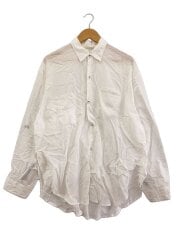 画像：Shrinkage Cotton Big Shirt/2/コットン/WHT/SUNSEA3112