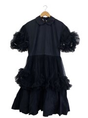 画像：26SS/半袖ワンピース/XS/コットン/BLK/3Q-O011