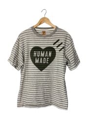 画像：Tシャツ/L/コットン/GRY//