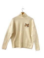 画像：ハイネックプルオーバーニット・セーター(厚手)/XS/ウール/IVO/JM00560KT1063//