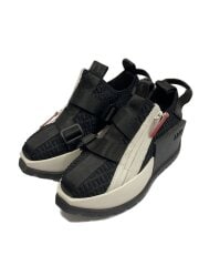 画像：ローカットスニーカー/36/BLK/PVC