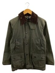 画像：ジャケット/M/コットン/GRN/無地