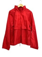 画像：ナイロンジャケット/S/ナイロン/RED/無地