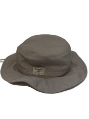 画像：バケットハット/M/ポリエステル/グレー/無地/レディース/21C3902B4717