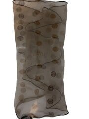 画像：スカーフ/シルク/ベージュ/ドット/レディース