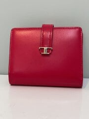 画像：Tタイムレス/2つ折り財布/レザー/ピンク/レディース