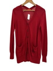 画像：Vivienne Westwood RED LABEL/カーディガン(薄手)/M/コットン/レッド/無地