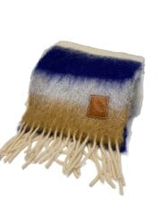 画像：マフラー/モヘア/マルチカラー/ボーダー/メンズ