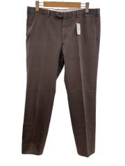 画像：BRIONI/スラックスパンツ/--/コットン/ブラウン/RPL80S