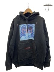 画像：パーカー/XL/コットン/BLK