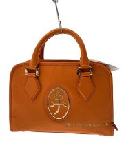 画像：ハンドバッグ/レザー/ORN/無地