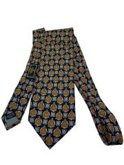 画像：ネクタイ/シルク/NVY/総柄/メンズ