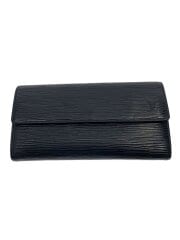 画像：ポルト・フォイユ・サラ_エピ/レザー/BLK/メンズ