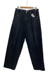 画像：90s バギーデニム/ボトム/36/デニム/BLK/無地