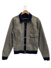 画像：×BEAMS Inside out Trucker jacket/S/デニム/IDG/84464-0000