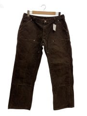 画像：00s ダブルニーペインターパンツ/--/コットン/BRW/無地/WB136