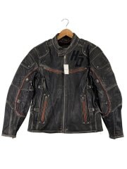 画像：Triple Vent Roadworn Leather Jacket/シングルライダースジャケット/M/レザー//
