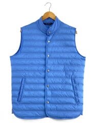 画像：Peter Millar/ナイロンベスト/M/ナイロン/BLU/無地//