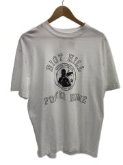 画像：Tシャツ/M/コットン/WHT/プリント/LOSANGELS APPAREL ボディ//