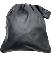 画像：Eco Leather Gather Bag/ショルダーバッグ/フェイクレザー/BLK/12321021