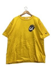 画像：カットソー/XL/コットン/YLW/プリント/T1011//
