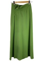 画像：ワイドパンツ/M/ポリエステル/GRN/01210870100