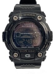 画像：ソーラー腕時計・G-SHOCK/デジタル/ラバー/BLK/BLK