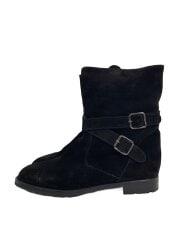 画像：エンジニアブーツ/38/BLK/スウェード