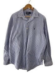 画像：リラックスフィットシャツ/XL/コットン/ストライプ//