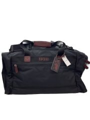 画像：ボストンバッグ/ナイロン/BLK/無地