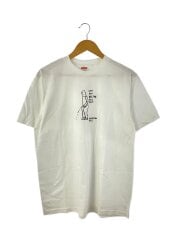画像：Tシャツ/M/コットン/WHT/無地