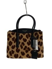 画像：ハンドバッグ/--/BLK/レオパード