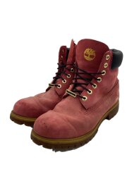 画像：レースアップブーツ/US8.5/RED/A1HRO A0440