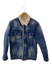 画像：Gジャン/2/デニム/BLU/無地/RC0-G-002