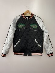 画像：スカジャン/40/レーヨン/BLK/BILSJ002