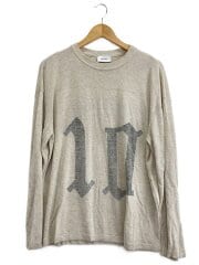 画像：ニット・セーター(薄手)/S/レーヨン/GRY/フットボールTシャツ