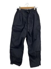 画像：ボトム/XS/ナイロン/BLK/HO-P007/25ss/ナイロンタフタテーパードパンツ