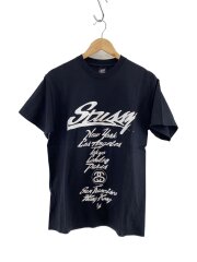 画像：WTAPS/25周年記念/ワールドツアー/Tシャツ/M/コットン/BLK/プリント