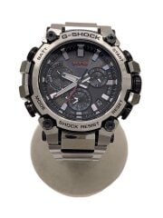 画像：ソーラー腕時計_G-SHOCK/アナログ/ステンレス/BLK/SLV//
