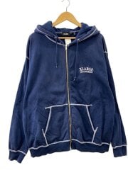 画像：ジップパーカー/XL/コットン/NVY/101249012016/色褪せ有//