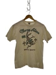 画像：Tシャツ/M/コットン/WHT