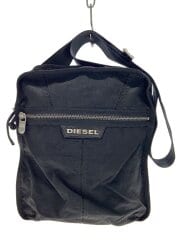 画像：Metal Logo Nylon Shoulder Bag/ブラック/使用感有