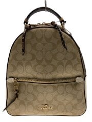 画像：Jordyn Backpack シグネチャーキャンバス/ベージュ/2725//