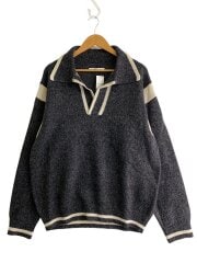 画像：CALIFORNIA SAILOR COLLAR KNIT/L/グレー/21080464904030//