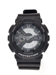 画像：G-SHOCK クォーツ/グレー/ブラック/GA-110C-1AJF/使用感有//