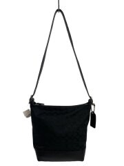 画像：ショルダーバッグ_シグネチャー/レザー/32685/BLK