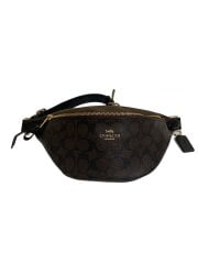 画像：ウエストバッグ_シグネチャー_ブラウン/F48740/PVC/BRW/総柄